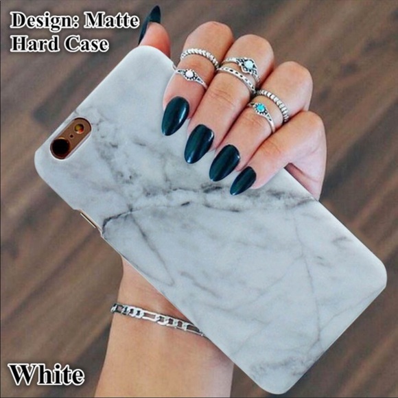 Matte Thin Marble Phone Case Cover - Picture 2 of 6
